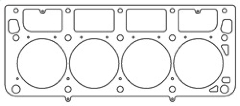 Cometic GM LS1 (w/M.I.D. Sleeves) 4.165 inch Bore .040 inch MLS Headgasket