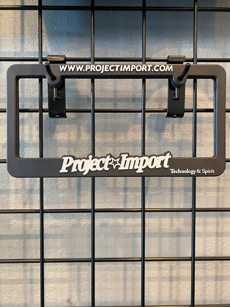Project Import License Plate Frame