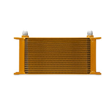 Load image into Gallery viewer, Mishimoto Universal 19 Row Oil Cooler - Gold