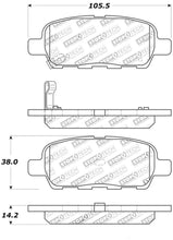 Load image into Gallery viewer, StopTech Street Touring 03-09 350Z Rear Brake Pads