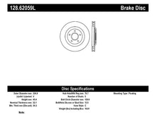 Load image into Gallery viewer, StopTech Power Slot 97-04 Chevy Corvette / 04 &amp; 08 Cadillac XLR/XLR-V Front Left Drilled Rotors