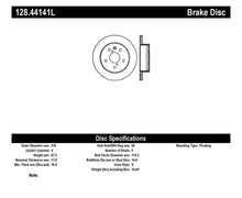 Load image into Gallery viewer, StopTech 06-09 Lexus IS350 / 07-11 GS350 2WD Drilled Left Rear Rotor