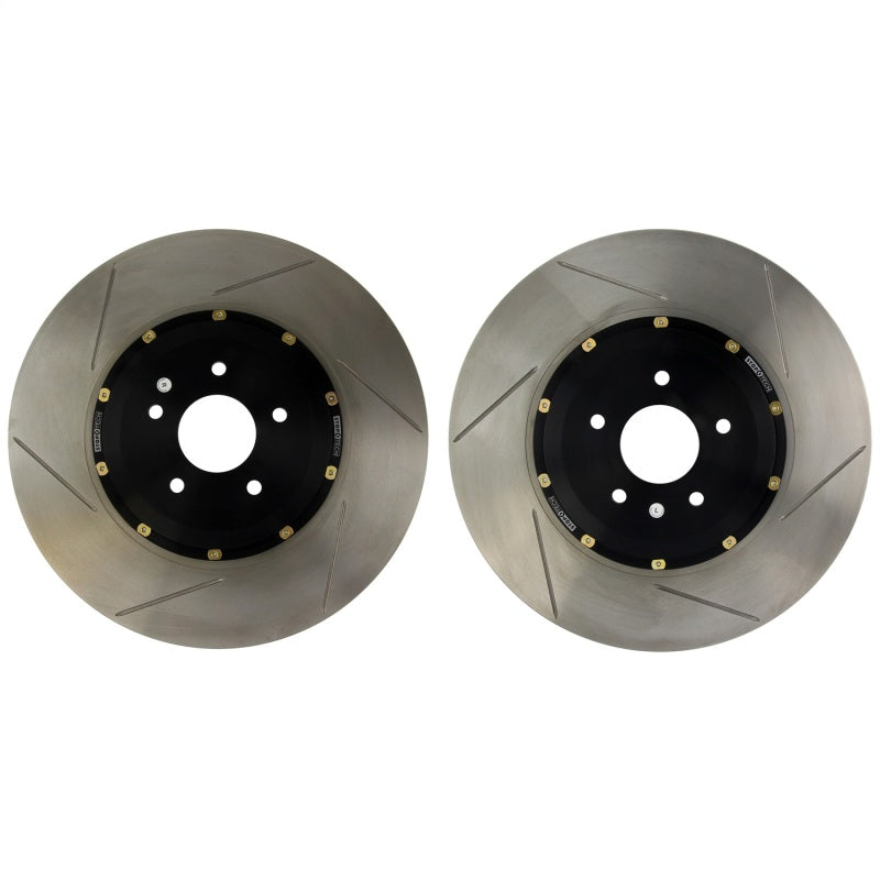 StopTech 09-15 Cadillac CTS-V AeroRotor 2-piece Slotted Front Rotor (Pair)