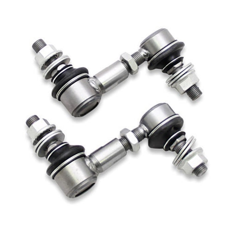 SuperPro 2004 Mazda RX-8 Base Rear HD Adjustable End Link Set (10mm Studs 85mm-100mm Length)