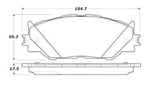 Load image into Gallery viewer, StopTech Street Touring 06-10 Lexus IS250 Front Brake Pads