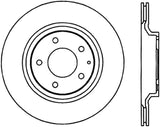 StopTech Power Slot 2003+ Mazda RX8 Slotted CRYO Right Rear Rotor - SPORT SUSPENSION ONLY