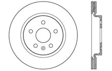 Load image into Gallery viewer, StopTech Sport Cross Drilled Brake Rotor - Front Left