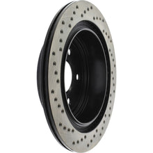 Load image into Gallery viewer, StopTech 03-12 Infiniti FX35 Drilled Sport Left Rear Cryo Rotor
