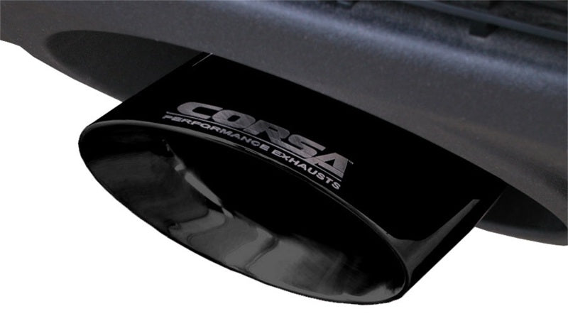 Corsa 10-14 Chevrolet Camaro Convertible SS 6.2L V8 Manual Black Sport Cat-Back + XO Exhaust