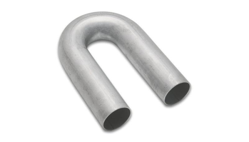 Vibrant 321 Stainless Steel 180 Degree Mandrel Bend 2.25in OD x 3.375in CLR 16 Gauge Wall Thickness