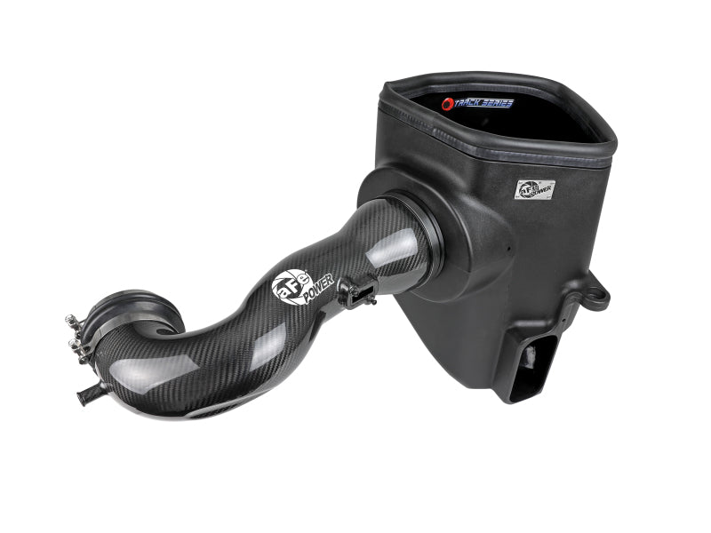 aFe 19-21 GM Trucks 5.3L/6.2L Track Series Carbon Fiber Cold Air Intake System W/ Pro Dry S Filters