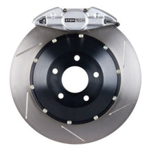 Load image into Gallery viewer, StopTech 08-09 WRX STi Rear BBK ST22 345x28 Slotted Rotors Silver Calipers