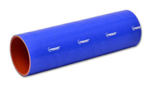 Load image into Gallery viewer, Vibrant 4 Ply Reinforced Silicone Straight Hose Coupling - 2.75in I.D. x 12in long (BLUE)