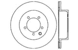 StopTech 03-05 350Z / 03-04 G35 / 03-05 G35X SportStop Slotted & Drilled Rear Left Rotor