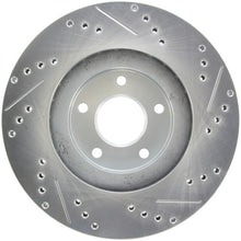 Load image into Gallery viewer, StopTech Select Sport Nissan Slotted and Drilled Right Front Rotor