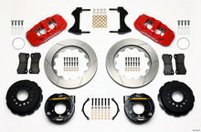 Load image into Gallery viewer, Wilwood AERO4 Rear P-Brake Kit 14.00in Red 2005-2014 Mustang