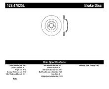 Load image into Gallery viewer, StopTech 06-07 WRX / 05-08 Subaru LGT Rear Drilled Left Rear Rotor