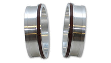 Load image into Gallery viewer, Vibrant HD Aluminum Weld Ferrules w/ O-Rings for 2in OD Tubing - Sold in Pairs