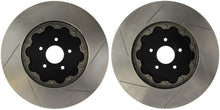 Load image into Gallery viewer, StopTech 08-13 Infiniti G37 AeroRotor Slotted Zinc Coated Front Rotor Pair