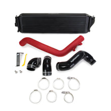 Load image into Gallery viewer, Mishimoto 2017+ Honda Civic Type R Intercooler Kit - Black Intercooler Red Pipes