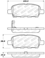 Load image into Gallery viewer, StopTech Street Select 03-12 Infiniti FX35 Rear Brake Pads