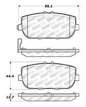 Load image into Gallery viewer, StopTech OE Fit Rear Sport Brake Pads