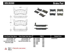 Load image into Gallery viewer, StopTech Performance 94-97/99-05 Miata w/ Normal Suspension Rear Brake Pads D636