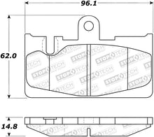 Load image into Gallery viewer, StopTech Street Rear Brake Pads 01-06 Lexus LS430