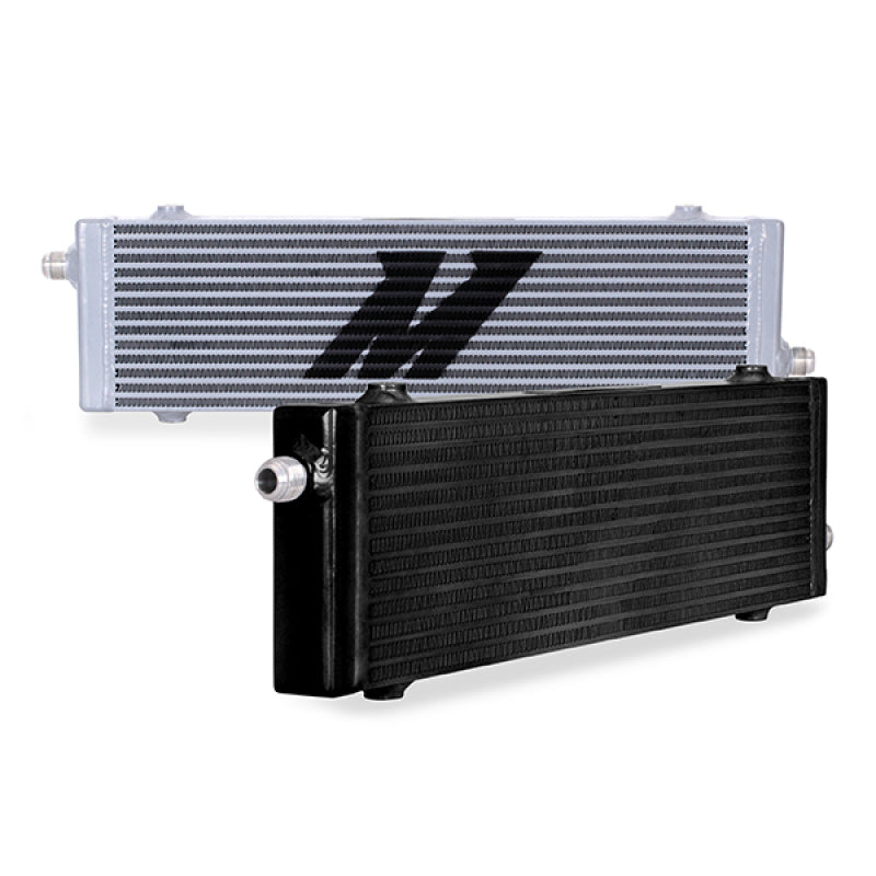 Mishimoto Universal Large Bar and Plate Cross Flow Black Oil Cooler