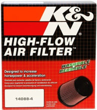 Load image into Gallery viewer, K&amp;N Filter Universal Rubber Filter 2 3/4 inch Flange 6 inch Base 5 inch Top 5 1/2 inch Height