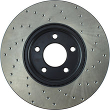 Load image into Gallery viewer, StopTech 2007-2013 Mazda 3 2.3L Cryo Drilled Right Front Brake Rotor