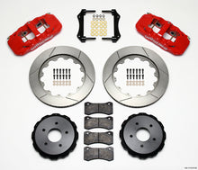 Load image into Gallery viewer, Wilwood AERO4 Rear Kit 14.00in Red 97-04 Corvette C5/Z06 05-13 C6