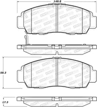 Load image into Gallery viewer, StopTech Performance 11-14 Acura TSX Front Brake Pads