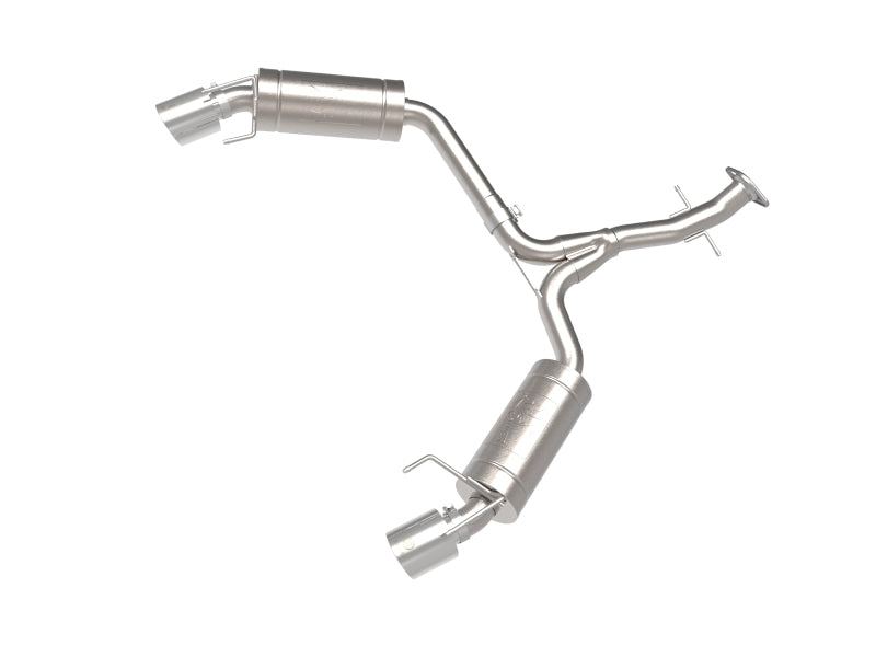 aFe POWER Takeda 06-13 Lexus IS250/IS350 SS Axle-Back Exhaust w/ Polished Tips