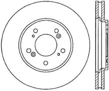 Load image into Gallery viewer, StopTech 91-96 Acura NSX Front Right Cryo Slotted Rotor