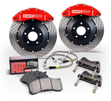 Load image into Gallery viewer, StopTech 02-04 Infiniti G35/03-08 Nissan 350Z Rear BBK w/ Trophy Anod ST-41 Calip Slot 355x32 Rotors