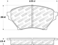 Load image into Gallery viewer, StopTech Street Touring 01-05 Miata w/ Sport Suspension Front Brake Pads D890