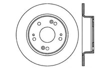 Load image into Gallery viewer, StopTech 04-08 Acura TSX / 03-07 Honda Accord Coupe/Sedan Drilled Rear Right Rotor