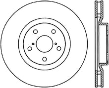 Load image into Gallery viewer, StopTech Power Slot 5/93-98 Supra Turbo Front Left SportStop CRYO Slotted Rotor