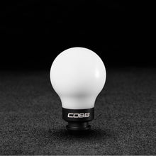 Load image into Gallery viewer, Cobb Subaru 5-Speed COBB Knob - White Knob w/ Stealth Black