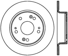 Load image into Gallery viewer, StopTech Power Slot 09-12 Acura TSX / 08-12 Honda Accord Coupe Rear Left Slotted CRYO Rotor