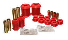 Load image into Gallery viewer, Energy Suspension 00-04 Mitsubishi Eclipse FWD Red Rear Control Arm Bushing Set