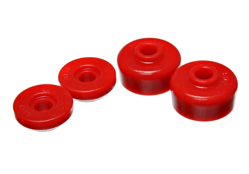 Energy Suspension 95-99 Mitsubishi Eclipse FWD./AWD Red Front Shock Upper Bushing Set