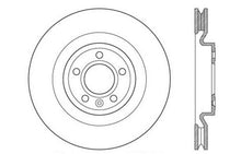 Load image into Gallery viewer, StopTech 12-13 Ford Mustang GT 5.0L V8 Drilled Right Front Rotor