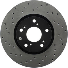 Load image into Gallery viewer, StopTech 06-08 Honda Civic Si Cross Drilled Right Front Rotor