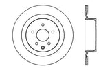 StopTech 13-17 Nissan 370Z Sport Cryo Drilled Left Rear Rotor