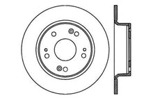 Load image into Gallery viewer, StopTech 05-17 Honda Accord / 16-17 HR-V / 09-14 Acura TSX Cryo Sport Drilled Rear Left Rotor