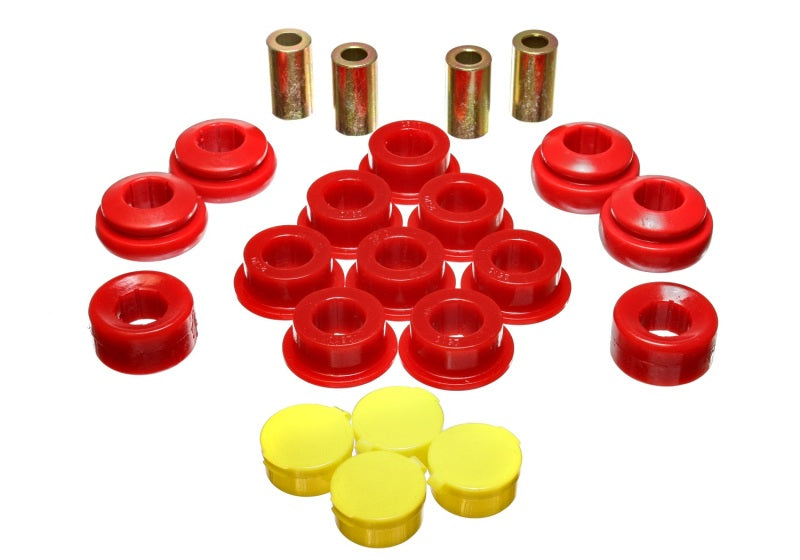 Energy Suspension 02-04 Acura RSX (includes Type S) Red Rear Control Arm Bushing Set