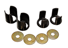 Load image into Gallery viewer, Energy Suspension 89-94 Nissan 240SX (S13) Black Rear Subframe Insert Set - a supplement to the subf