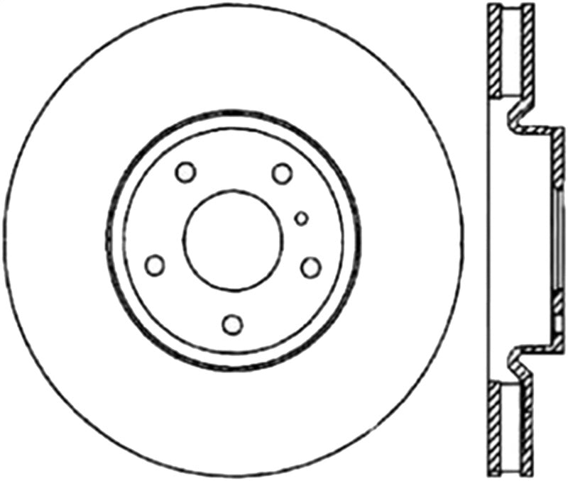 Stoptech 6/02-08 350z/ 8/02-04 G35 w/ Brembo Front CRYO-STOP Rotors